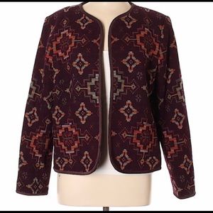 Pendleton western wear tribal print jacket